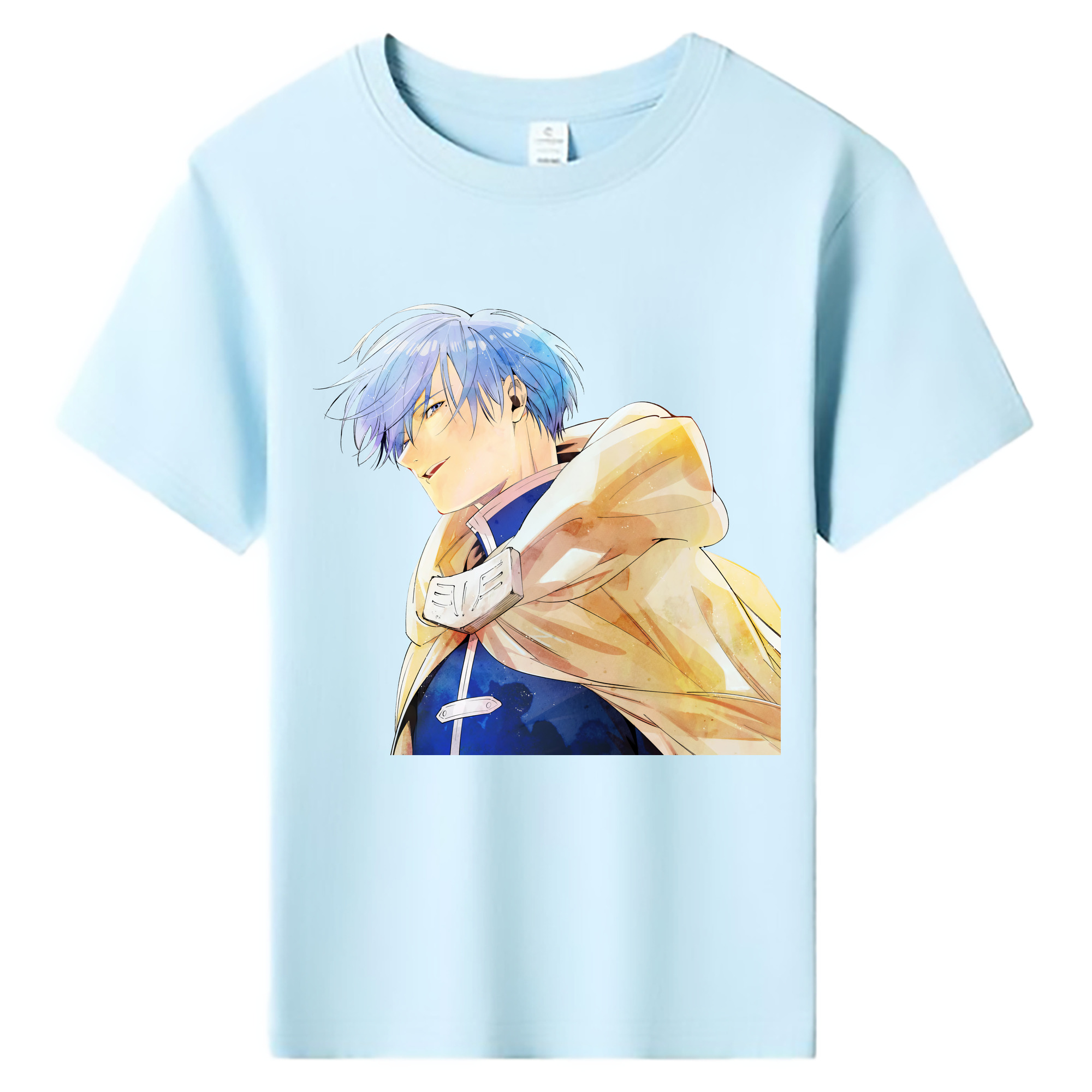 （画像用） 葬送のフリーレン Frieren 綿100％キッズTシャツ（フロントプリント）
